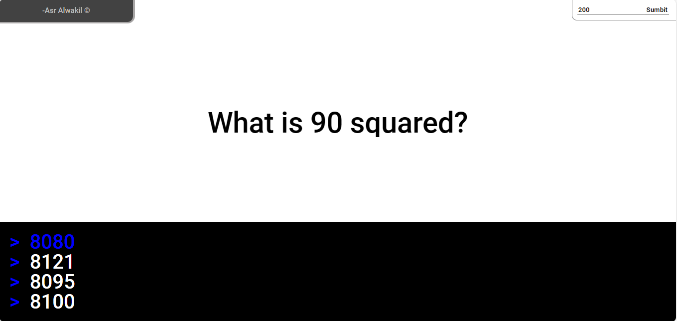 Square Solve Title Screen